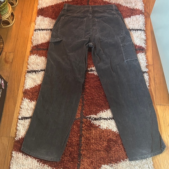 Vintage Y2K GAP Men’s Gray Corduroy Carpenter Pants - Picture 2 of 7